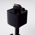 NUVO Lighting TH602 10W, LED Commercial Track Head, Black, Cylinder, 24 degree Beam Angle