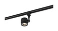 NUVO Lighting TH495 LED, 12W Piston Track Head, Black, 36 degree Beam Angle
