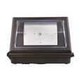 NUVO Lighting 65-760 CCT and Wattage Adjustable LED Cutoff Wall Pack, Integrated Bypassable Photocell