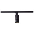 NUVO Lighting TH432 1-Light, LED, 12W Track Head, Barrel, Black, 24 degree Beam