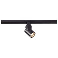 NUVO Lighting TH432 1-Light, LED, 12W Track Head, Barrel, Black, 24 degree Beam