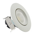 Satco Lighting SAT-S11822 7.5 Watt LED Directional Retrofit Downlight - Gimbaled - 4 in. - Adjustable Color Temperature - 60 deg. Beam Angle - 120 Volt