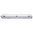 NUVO Lighting 65-823R1 2ft, 20W, Vapor Proof Linear Fixture with Integrated Microwave Sensor, CCT Selectable, IP65 and IK08 Rated, 120V-347V