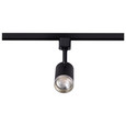 NUVO Lighting NUV-TH638 12 Watt LED Small Cylindrical Track Head - 3000K - Matte Black and Brushed Nickel Finish