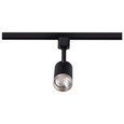 NUVO Lighting TH638 12W LED Small Cylindrical Track Head, 3000K, Matte Black and Brushed Nickel Finish