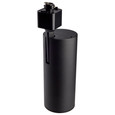 NUVO Lighting TH612 20W, LED Commercial Track Head, Black, Cylinder, 24 degree Beam Angle