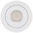 Satco Lighting SAT-S11840 9 Watt - CCT Selectable - LED Direct Wire Downlight - Gimbaled - 4 Inch Round - Remote Driver - White