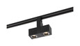 NUVO Lighting NUV-TH484 LED - 24 Watt Track Head - Dual Square - Black - 24 deg. Beam Angle