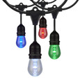 Satco Lighting SAT-S11291 48Ft - 15-S14 Lamp - LED String Light - Starfish IOT - RGBTW
