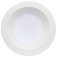 SATCO Lighting S39027 9W LED Direct Wire Downlight, 5-6in, 3000K, 120V, Dimmable