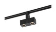 NUVO Lighting NUV-TH485 LED - 24 Watt Track Head - Dual Square - Black - 36 deg. Beam Angle