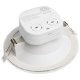 SATCO Lighting S39028 9W LED Direct Wire Downlight, 5-6in, 4000K, 120V, Dimmable