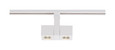 NUVO Lighting TH486 LED, 24W Track Head, Dual Square, White, 24 degree Beam Angle