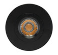 SATCO Lighting S11619 12W LED Direct Wire Downlight, Gimbaled, 4in, 3000K, 120V, Dimmable, Round, Remote Driver, Black