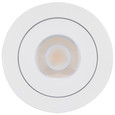 Satco Lighting SAT-S11293 9 Watt - LED Gimbaled Downlight - 4 Inch - RGB & Tunable White - Round - Starfish IOT - White Finish - 650 Lumens - 120-277 Volt