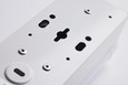 NUVO Lighting 65-698 LED 2ft, Linear Strip Light, 20W, White Finish, CCT Selectable, 100-277V, Integrated EM & Sensor