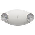 Satco Lighting SAT-67-138 Emergency Light - Dual Head - 120/277 Volts - White Finish