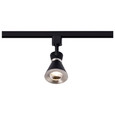 NUVO Lighting TH644 12W LED Cinch Track Head, 3000K, Matte Black and Brushed Nickel Finish