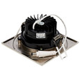 SATCO Lighting S11629R1 12W LED Direct Wire Downlight, Gimbaled, 3.5 Inch, CCT Selectable, Square, Remote Driver, 840 Lumens