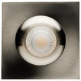Satco Lighting SAT-S11629R1 12 Watt LED Direct Wire Downlight - Gimbaled - 3.5 Inch - CCT Selectable - Square - Remote Driver - Brushed Nickel Finish - 840 Lumens - 120 Volt