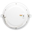 SATCO Lighting S11828 24W, LED Direct Wire Downlight, Edge-lit, 8in, CCT Selectable, 120V, Dimmable, Round, Remote Driver