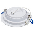 Satco Lighting SAT-S11879 14 Watt - 6" - Directional Low-Profile Downlight - CCT Selectable - 120 Volt - White Finish