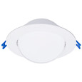 Satco Lighting SAT-S11879 14 Watt - 6" - Directional Low-Profile Downlight - CCT Selectable - 120 Volt - White Finish