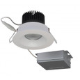 Satco Lighting SAT-S11630 12 watt LED Direct Wire Downlight - 3.5 inch - 3000K - 120 volt - Dimmable - Round - Remote Driver - White