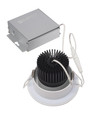 Satco Lighting SAT-S11630 12 watt LED Direct Wire Downlight - 3.5 inch - 3000K - 120 volt - Dimmable - Round - Remote Driver - White