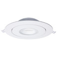 Satco Lighting SAT-S11295 15 Watt - LED Gimbaled Downlight - 6 Inch - RGB & Tunable White - Round - Starfish IOT - White Finish - 1200 Lumens - 120-277 Volt