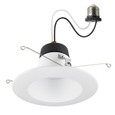 Satco Lighting SAT-S11845 9 Watt - 6 inch - Deep Baffle - CCT-Selectable Recessed LED Downlight