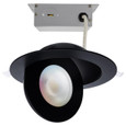 Satco Lighting SAT-S11296 15 Watt - LED Gimbaled Downlight - 6 Inch - RGB & Tunable White - Round - Starfish IOT - Black Finish - 1200 Lumens - 120-277 Volt