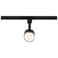 NUVO Lighting TH646 12W LED Track Head, Round, 3000K, Matte Black and Brushed Nickel Finish