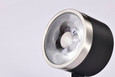 NUVO Lighting NUV-TH646 12 Watt LED Track Head - Round - 3000K - Matte Black and Brushed Nickel Finish