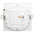 SATCO Lighting S11830 12W, LED Direct Wire Downlight, Edge-lit, 6in, CCT Selectable, 120V, Dimmable, Square, Remote Driver