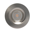 SATCO Lighting S11632 12W LED Direct Wire Downlight, 3.5in, 3000K, 120V, Dimmable, Round, Remote Driver, Brushed Nickel