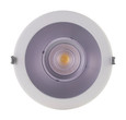 Satco Lighting SAT-S11815 23 Watt Commercial LED Downlight - 6 in. - Color Adjustable - Lumen Adjustable - 120-277 volt