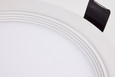 SATCO Lighting S11867 13W LED, Fire Rated 6in Direct Wire Downlight, Round Shape, CCT Selectable, 120V, Dimmable, Remote Driver