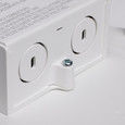 SATCO Lighting S39062 11.6W LED Direct Wire Downlight, Edge-lit, 5-6in, 3000K, 120V, Dimmable