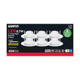 Satco Lighting SAT-S11640 8.7 Watt - LED Downlight Retrofit - 4 inch - 90 CRI - 3000K - 120 Volt - Pack of 6