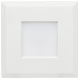 SATCO Lighting S11820R1 6.7W LED Downlight Retrofit, 4in, CCT Selectable, Square, White Finish, 120V