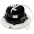 SATCO Lighting S11624R1 12W LED Direct Wire Downlight, Gimbaled, 3.5in, CCT Selectable, Round, Remote Driver, 840 Lumens, 120V