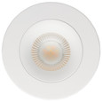 Satco Lighting SAT-S11624R1 12 Watt LED Direct Wire Downlight - Gimbaled - 3.5 Inch - CCT Selectable - Round - Remote Driver - White Finish - 840 Lumens - 120 Volt