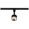 NUVO Lighting NUV-TH635 12 Watt LED Track Head - Round - 3000K - Matte Black and Brushed Brass Finish