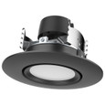 Satco Lighting SAT-S11854 7.5 Watt - LED Retrofit Downlight - Gimbaled - 120 Volt - CCT Selectable - Black Finish