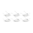 Satco Lighting SAT-S11641 9.2 Watt - LED Downlight Retrofit - 5-6 inch - 90 CRI - 3000K - 120 Volt - Pack of 6