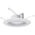 Satco Lighting SAT-S39312 7.2 Watt LED Downlight Retrofit - 5-6 Inches - 2700K - 120 Volt - White Finish