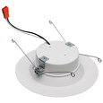 SATCO Lighting S11643 12.5W LED Downlight Retrofit, 5-6in, 3000K, 120V, Dimmable, White Finish