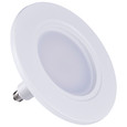 SATCO Lighting S9598 8.5W, Downlight Retrofit LED, 4in Trim, 2700K, Medium Base, 120V, 115 degree beam spread, 2-Pack