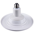 SATCO Lighting S9598 8.5W, Downlight Retrofit LED, 4in Trim, 2700K, Medium Base, 120V, 115 degree beam spread, 2-Pack
